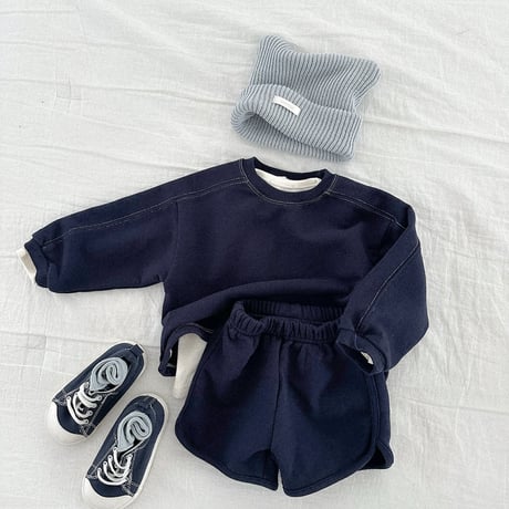 minirobe/27.  Roddy Color-block Sweatshirt  S-XL