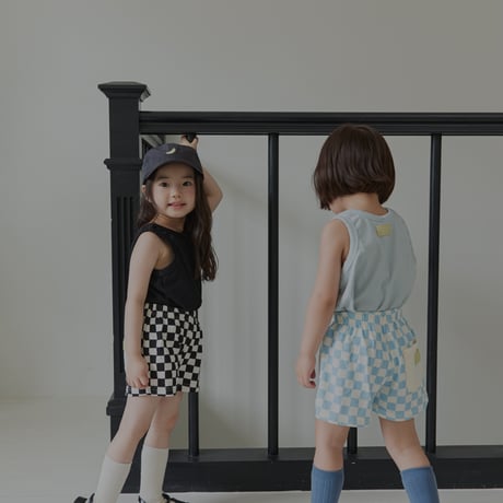 lalaland/4. checker board half pants XS-XL