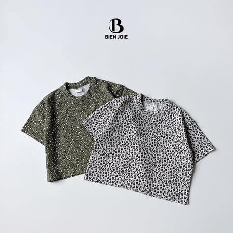 bienjoie/25. may leopard T-shirt S-XL