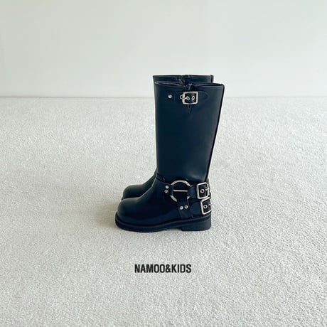 namoo/43. two buckle rider long boots 160-230