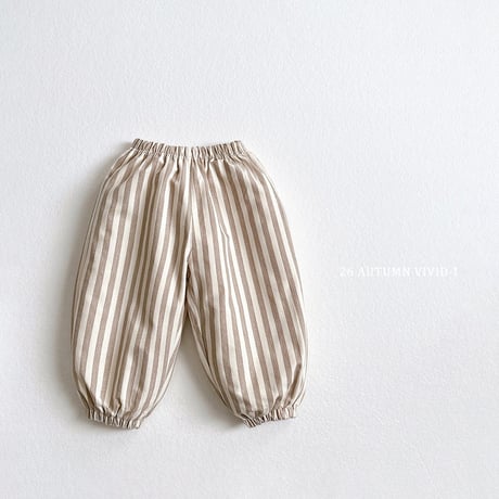 vividi/5. vertical stripe jogger XS-XL