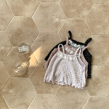 bebeholic/38. lilly fril sleeveless S(3-6M)-L(12-18M)