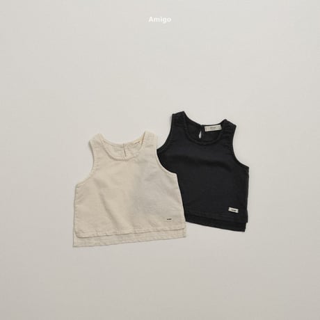 amigo/5. jully sleeveless blouse XS-XL