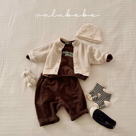 valubebe/27. tokyo waffle cardigan 6M-S