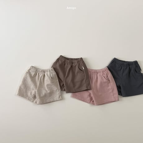 amigo/21. cheese half pants XS-XL