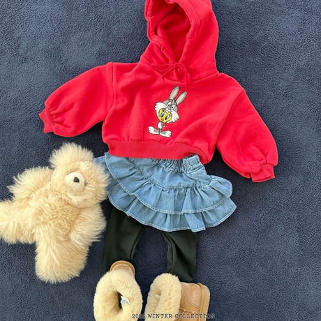 melikey/33. Twe bunny T hood XS-XL