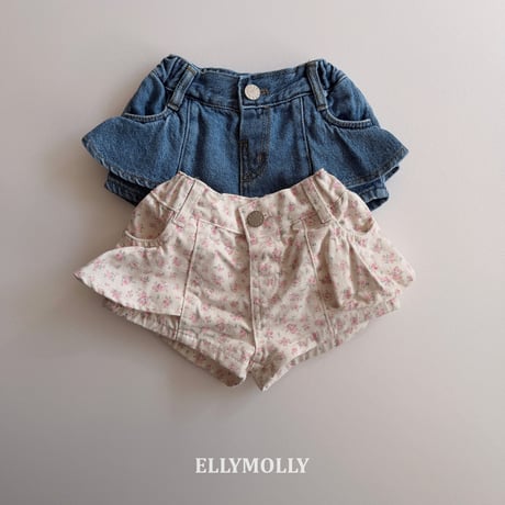 ellymolly/94. cellup fril pants 5-11