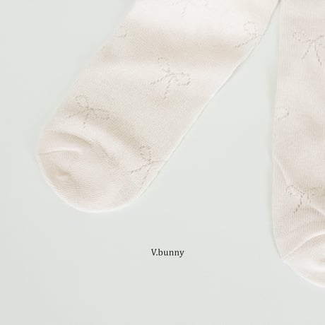 vbunny/41. shy ribbon socks set FREE