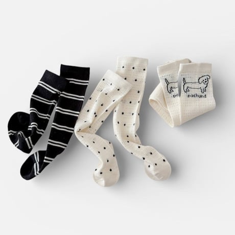 dudie/30. white three set FREE