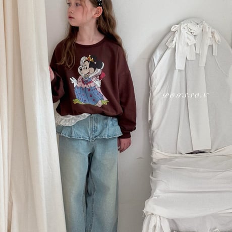poisson/57. plitch denim skirt JS-JM
