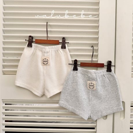 valubebe/7. cropple waffle pants 6M-S
