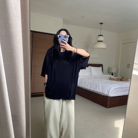 mikki/19. knee anna linen pants ADULT