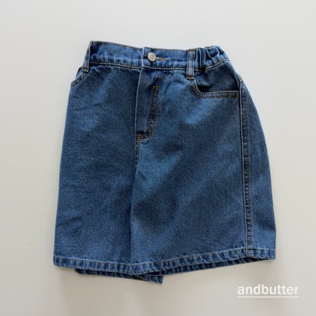 andbutter/57. Bermuda Denim Pants S-XL