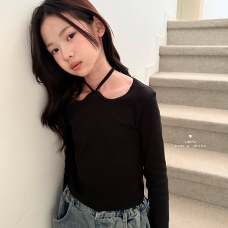 comma/118. band T-shirt 110-130