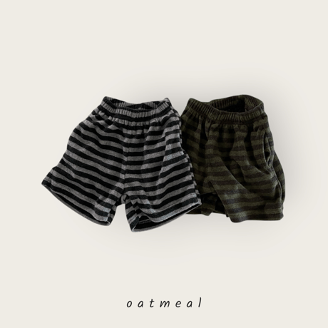 oatmeal/13. towel st half pants XS-XL