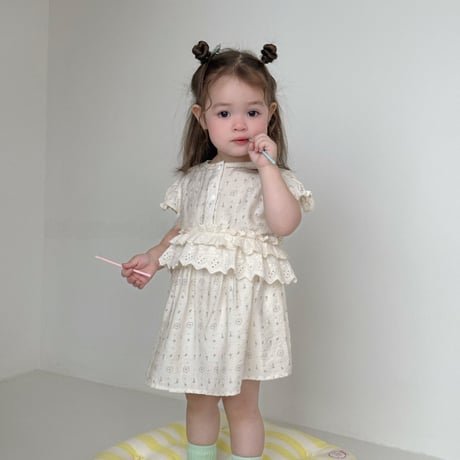 aiai/37. layering fril one-piece S(6M-2Y)-XL(4-5Y)