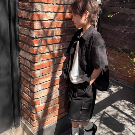 fromi/89. peizzle out shirt S-XL