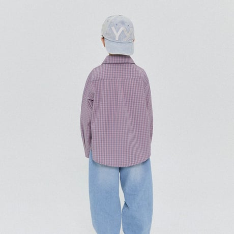 forkchips/50. mile check shirt JS-JXL