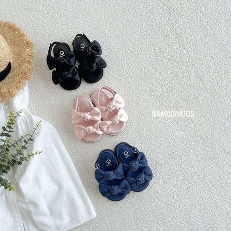 namoo/4. soy ribbon sandal 140-220