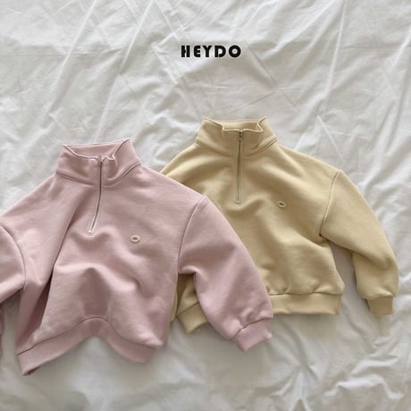 heydo/9. half zipup man-to-man S-XL