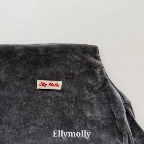 ellymolly/73. velvet mesh half pollar 5-11