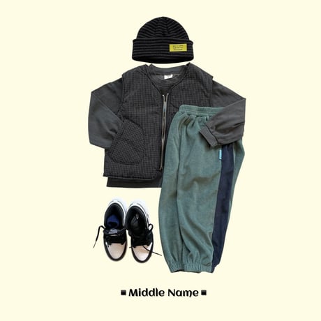 middlename/48. terry two color jogger pants JS-JM