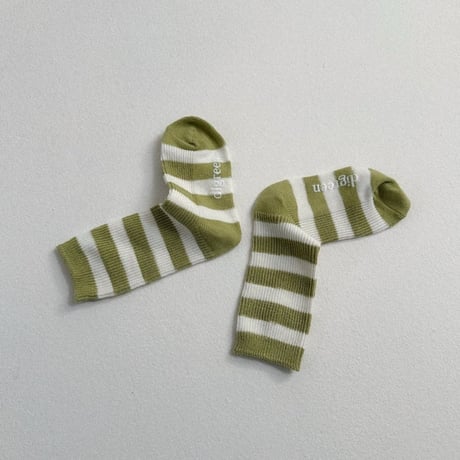 digreen/53. minimal st socks. (Set) SOCKS_S-SOCKS_XL