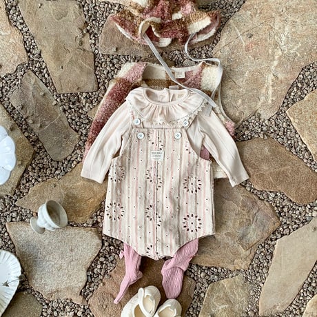 bebeholic/14. delly overalls suit S(3-6M)-XL(18-24M)