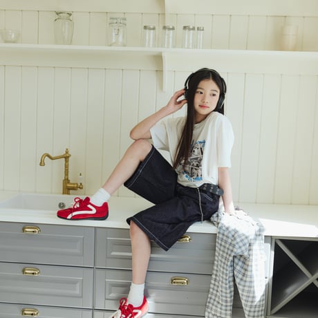 sm2/16. puffy half t T-shirt 9-17