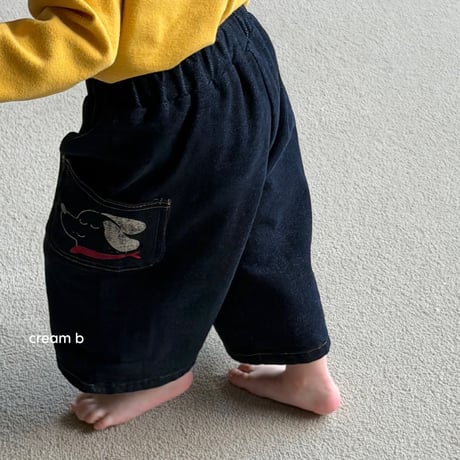 creambbang/30. painting Doggy pants XXS-XL