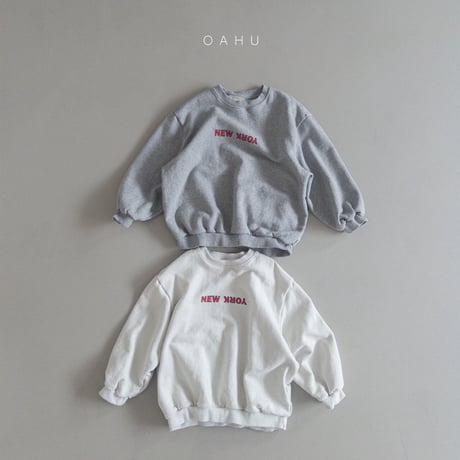 oahu/28. new york man-to-man S-XL