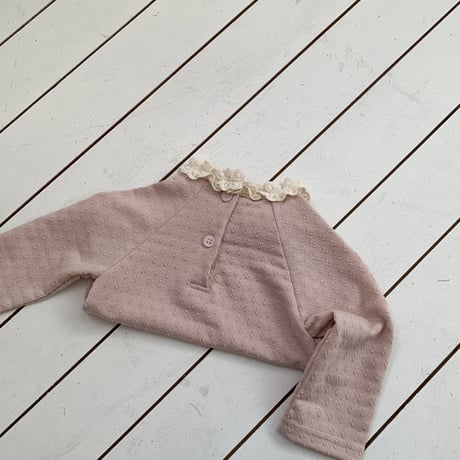 bebeholic/31. clover lace T-shirt S-L