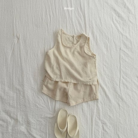 amigo/5. jully sleeveless blouse XS-XL
