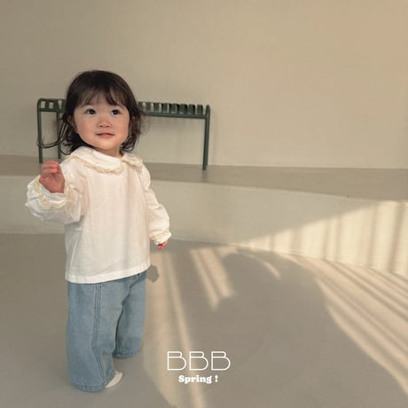 bellabambina/95. bebe core blouse 12M-S