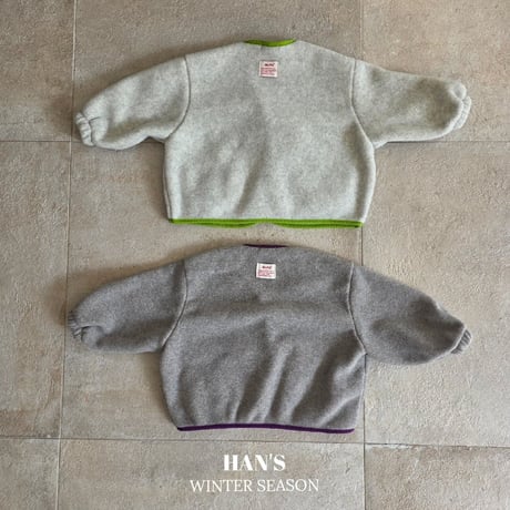 hans/14. compotable cardigan XXS-JS