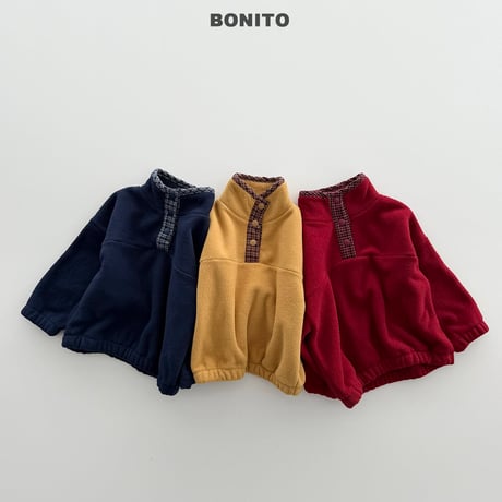 bonito/41. check danzak fleece  12M-XL