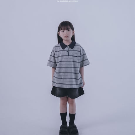 lilybooth/27. matin collar T-shirt S-XL