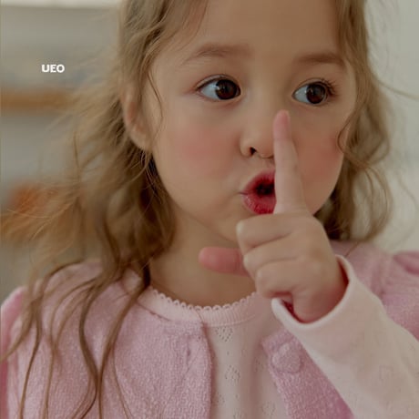 ueo/66. cotton candy heart cardigan JS-JM