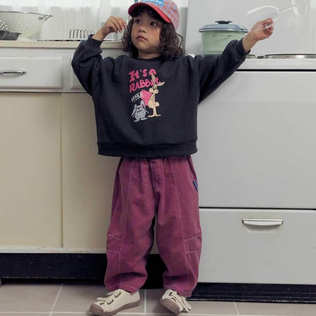 tinyhiker/12. rabbit man-to-man XS-XL