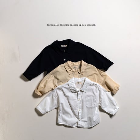 normalplay/42. shine shirt XS-XL