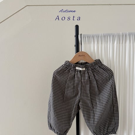aosta/29. [Mocha Balloon Pants] S-2XL