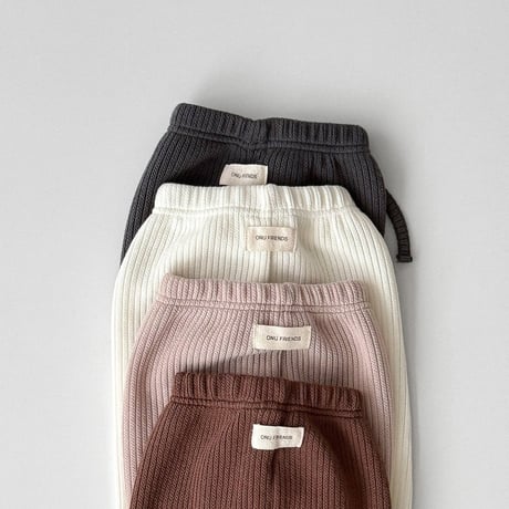 onu/7. slim golgi pants BABY(12M)-XL(6-7Y)