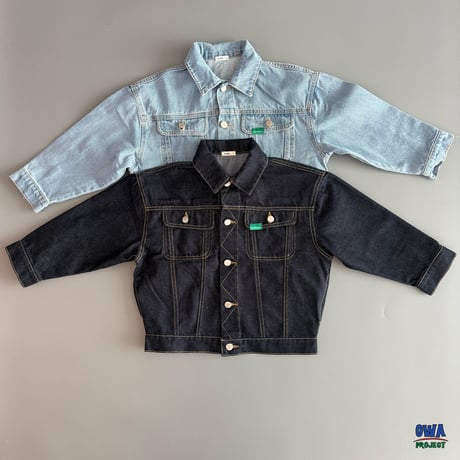 owa/43. stitch denim jacket S-XL
