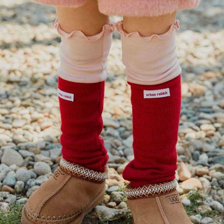 urbanrabbit/4. Volume Color Block Knee Socks FREE
