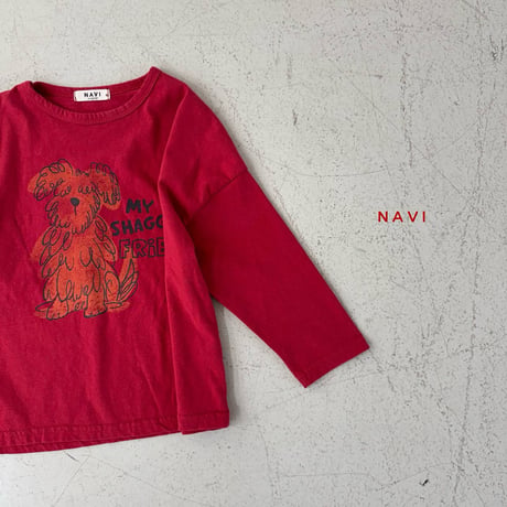 navi/71. puffy T-shirt S-XL