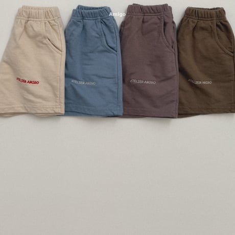 amigo/19. lettering pants XS-XL
