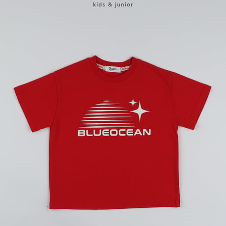 owen/73. blue ocean half t T-shirt S-XL