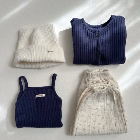 atomeme/25. Mellow Rib Sleeveless? S-XL