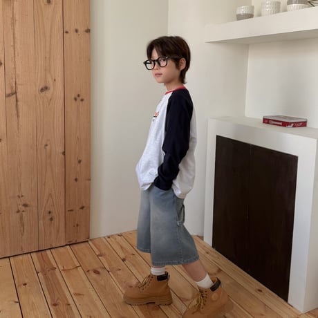 fromi/59. Sunday raglan T-shirt S-XL