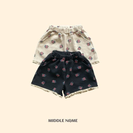 middlename/8. vintage flower waffle pants JS-JM